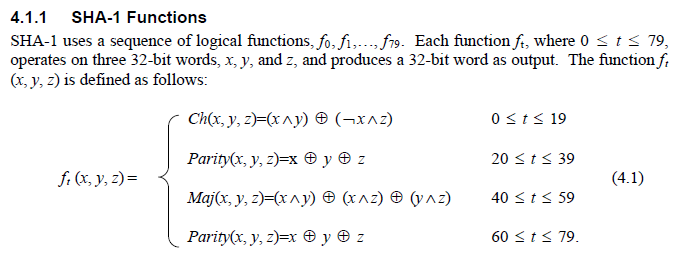 SHA-1_functions